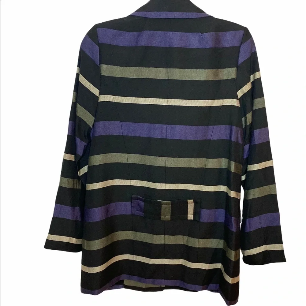 BCBGenration Women’s Blazer Small Striped Jacket s - Picture 2 of 8